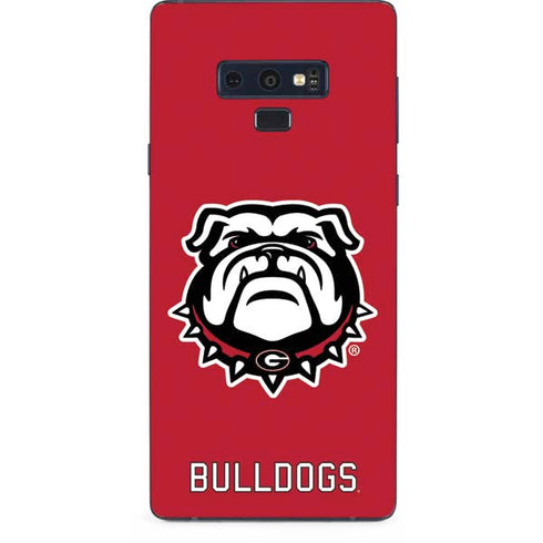 University of Georgia Bulldogs Logo Galaxy Note 9 Skin