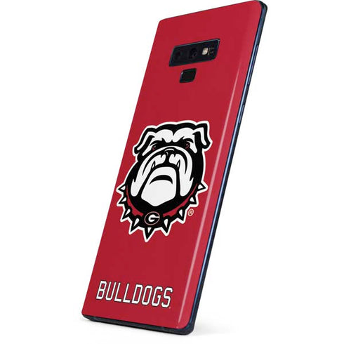 University of Georgia Bulldogs Logo Galaxy Note 9 Skin