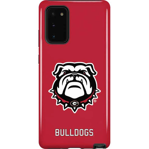 University of Georgia Bulldogs Logo Galaxy Note20 5G Pro Case