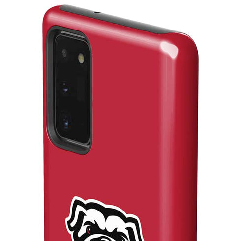 University of Georgia Bulldogs Logo Galaxy Note20 5G Pro Case