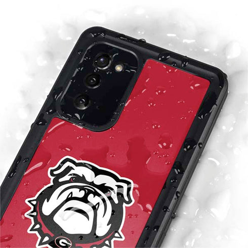 University of Georgia Bulldogs Logo Galaxy Note20 5G Waterproof Case