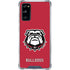 University of Georgia Bulldogs Logo Galaxy S20 FE Clear Case