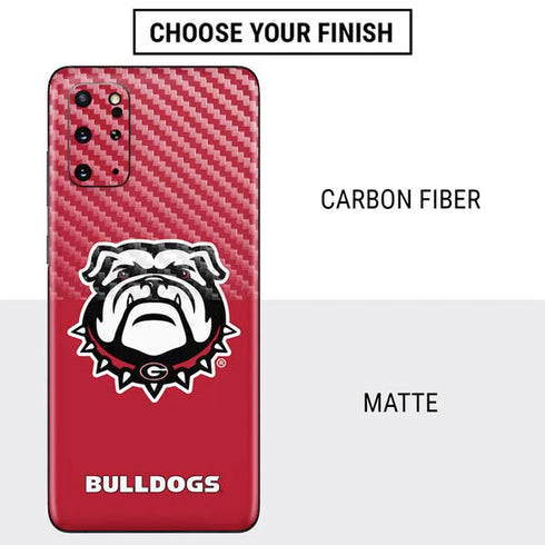 University of Georgia Bulldogs Logo Galaxy S20 Plus Skin