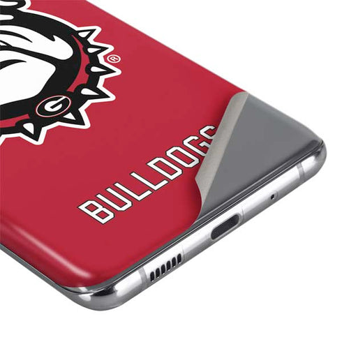 University of Georgia Bulldogs Logo Galaxy S20 Plus Skin