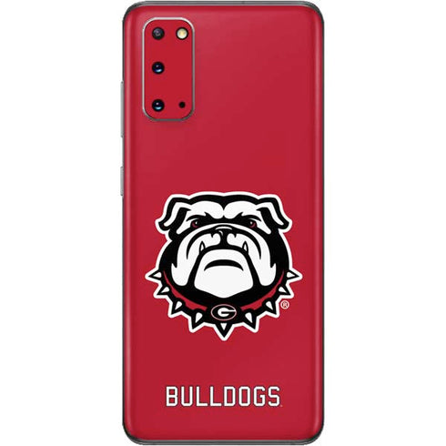 University of Georgia Bulldogs Logo Galaxy S20 Skin