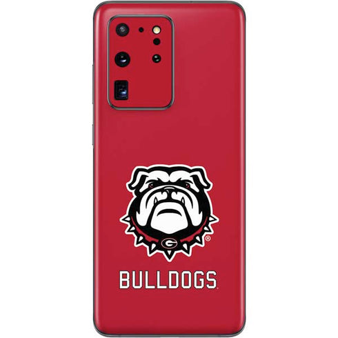University of Georgia Bulldogs Logo Galaxy S20 Ultra 5G Skin