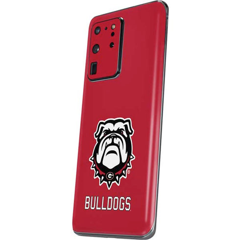 University of Georgia Bulldogs Logo Galaxy S20 Ultra 5G Skin