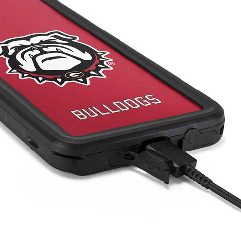 University of Georgia Bulldogs Logo Galaxy S20 Waterproof Case