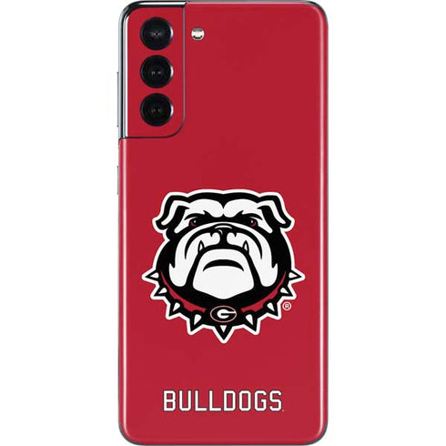 University of Georgia Bulldogs Logo Galaxy S21 5G Skin
