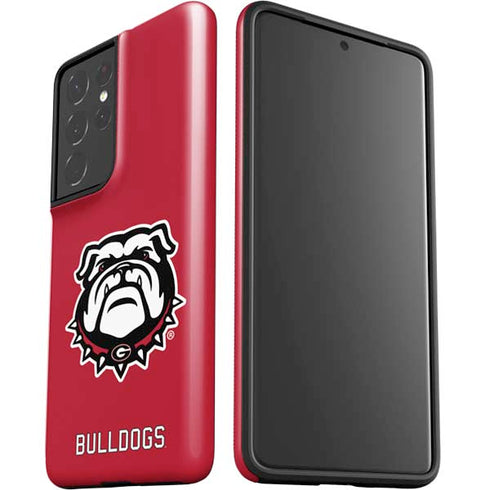 University of Georgia Bulldogs Logo Galaxy S21 Ultra 5G Pro Case