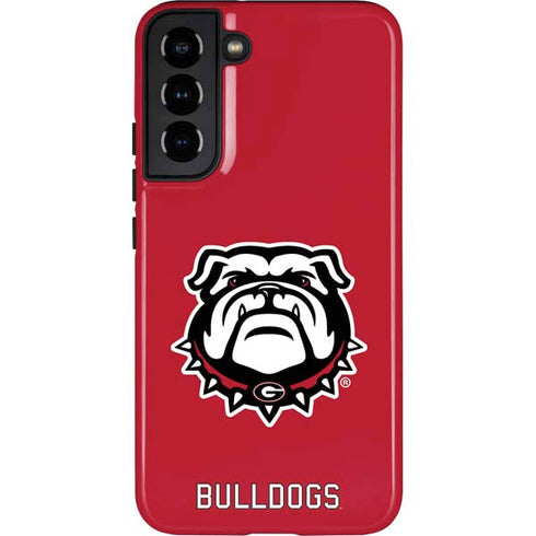 University of Georgia Bulldogs Logo Galaxy S22 Plus Pro Case