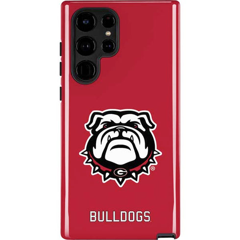 University of Georgia Bulldogs Logo Galaxy S22 Ultra Pro Case