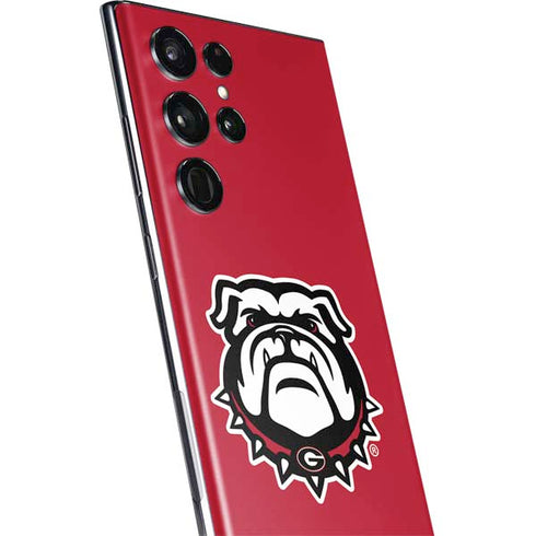 University of Georgia Bulldogs Logo Galaxy S22 Ultra Skin