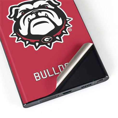 University of Georgia Bulldogs Logo Galaxy S22 Ultra Skin