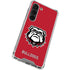 University of Georgia Bulldogs Logo Galaxy S23 Clear Case
