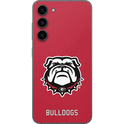 University of Georgia Bulldogs Logo Galaxy S23 FE Skin