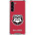 University of Georgia Bulldogs Logo Galaxy S23 Plus Clear Case
