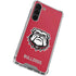 University of Georgia Bulldogs Logo Galaxy S23 Plus Clear Case