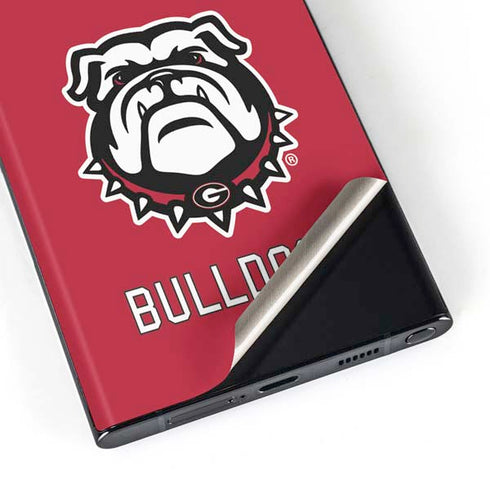 University of Georgia Bulldogs Logo Galaxy Skins