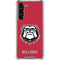 University of Georgia Bulldogs Logo Galaxy S24 FE Clear Case