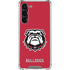 University of Georgia Bulldogs Logo Galaxy S24 FE Clear Case