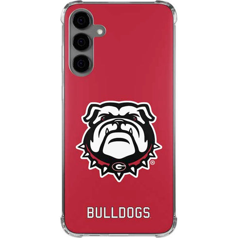 University of Georgia Bulldogs Logo Galaxy S24 Plus Clear Case