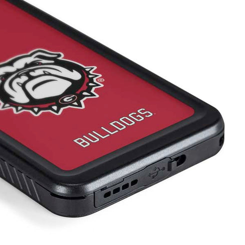 University of Georgia Bulldogs Logo Galaxy S24 Plus Waterproof Case