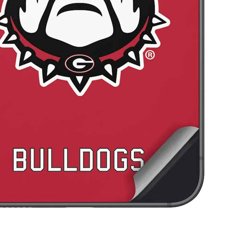 University of Georgia Bulldogs Logo Galaxy S24 Skin