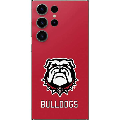 University of Georgia Bulldogs Logo Galaxy S24 Ultra Skin