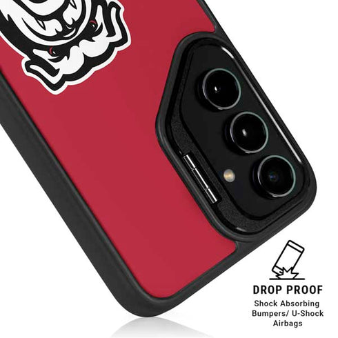 University of Georgia Bulldogs Logo Galaxy S25 Kickstand Case