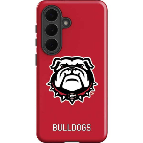 University of Georgia Bulldogs Logo Galaxy S26 Impact Case