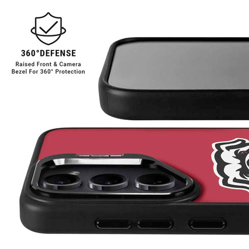 University of Georgia Bulldogs Logo Galaxy S26 Kickstand Case