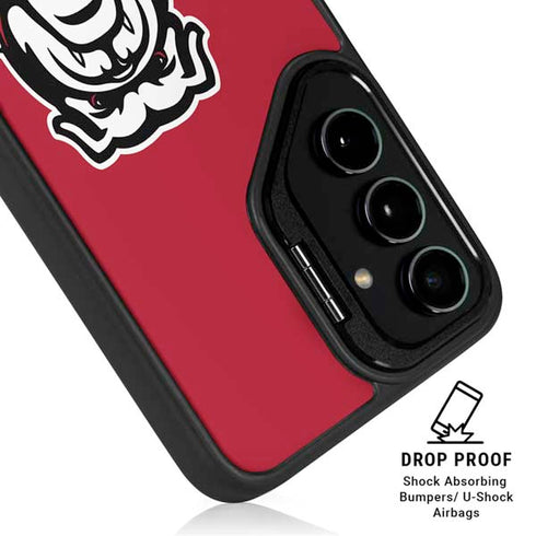 University of Georgia Bulldogs Logo Galaxy S26 Kickstand Case
