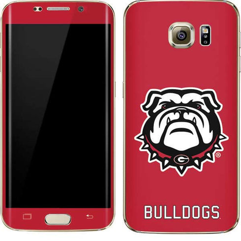 University of Georgia Bulldogs Logo Galaxy S7 Edge Skin
