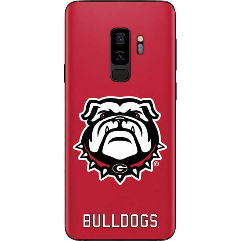 University of Georgia Bulldogs Logo Galaxy S9 Plus Skin
