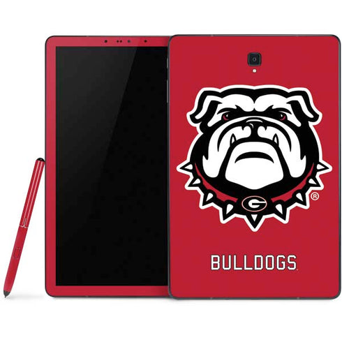 University of Georgia Bulldogs Logo Samsung Galaxy Tab Skin