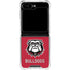 University of Georgia Bulldogs Logo Galaxy Z Flip5 5G Clear Case