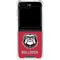University of Georgia Bulldogs Logo Galaxy Z Flip6 Clear Case