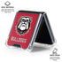 University of Georgia Bulldogs Logo Galaxy Z Flip6 Clear Case