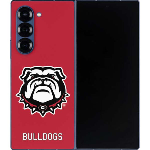 University of Georgia Bulldogs Logo Galaxy Z Fold6 Skin