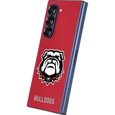 University of Georgia Bulldogs Logo Galaxy Z Fold6 Skin