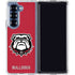 University of Georgia Bulldogs Logo Galaxy Z Fold7 Clear Case