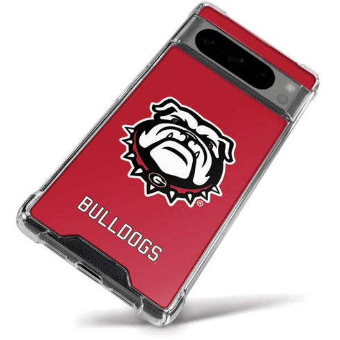 University of Georgia Bulldogs Logo Google Pixel 8 Pro Clear Case