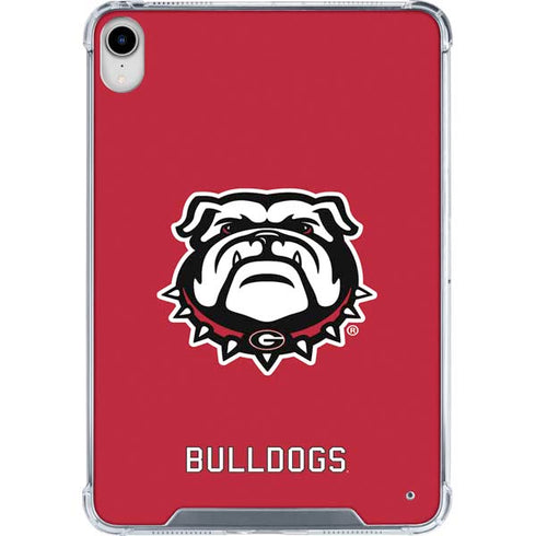 University of Georgia Bulldogs Logo iPad 11th Gen (2025) Clear Case