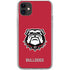 University of Georgia Bulldogs Logo iPhone 11 Clear Case