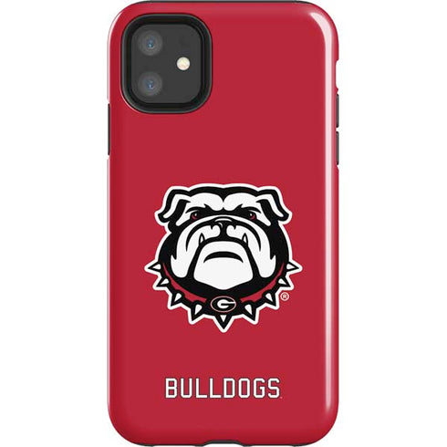 University of Georgia Bulldogs Logo iPhone 11 Impact Case