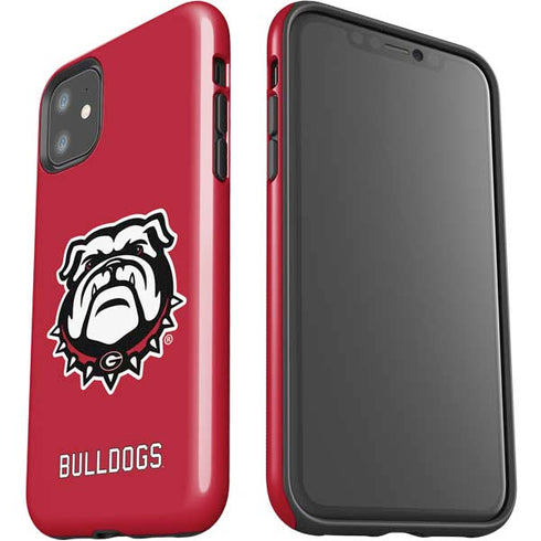 University of Georgia Bulldogs Logo iPhone 11 Impact Case