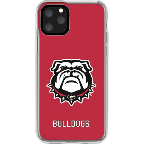 University of Georgia Bulldogs Logo iPhone 11 Pro Clear Case