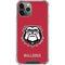 University of Georgia Bulldogs Logo iPhone 11 Pro Max Clear Case