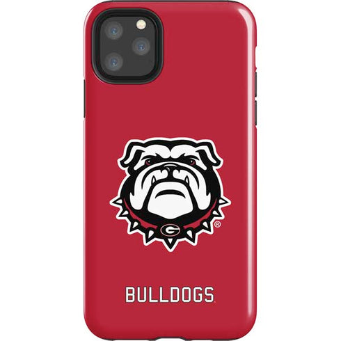University of Georgia Bulldogs Logo iPhone Cases